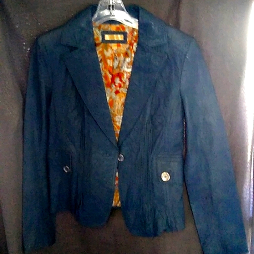 Wilson's leather blue